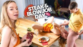 Mirka Grace Steak & Blowjob day 24 03 14